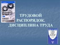 ТРУДОВОЙ РАСПОРЯДОК. ДИСЦИПЛИНА ТРУДА