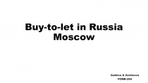 Buy-to-let in Russia Moscow