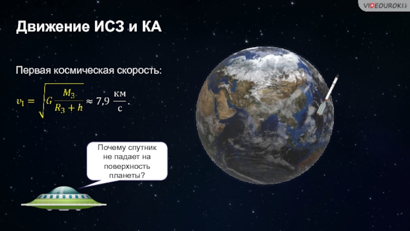 Движение искусственных спутников и космических аппаратов ка в солнечной системе 11 класс презентация