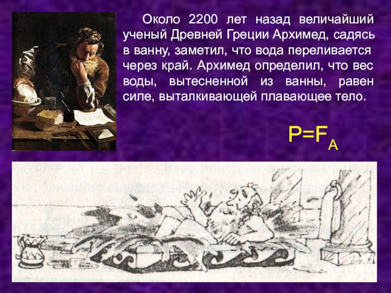 Текст однажды архимед. Архимед из ванной. Однажды Архимед сел в ванну и вдруг почувствовал будто. Архимед в физике. Какой ученый сел в ванну и открыл закон.