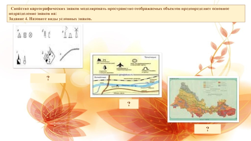 Картографические способы изображения язык карты