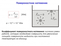 Поверхностное натяжение 