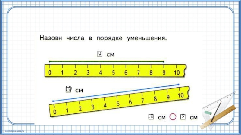 Измерение отрезков 5 класс никольский презентация