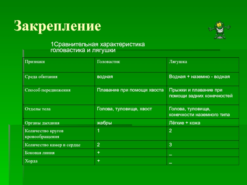 Таблица лягушки. Сравнение лягушки и головастика. Сравнение головастика и взрослой лягушки таблица. Сравнительная таблица головастика и лягушки. Сделать вывод на основании сравнения головастика и рыбы.