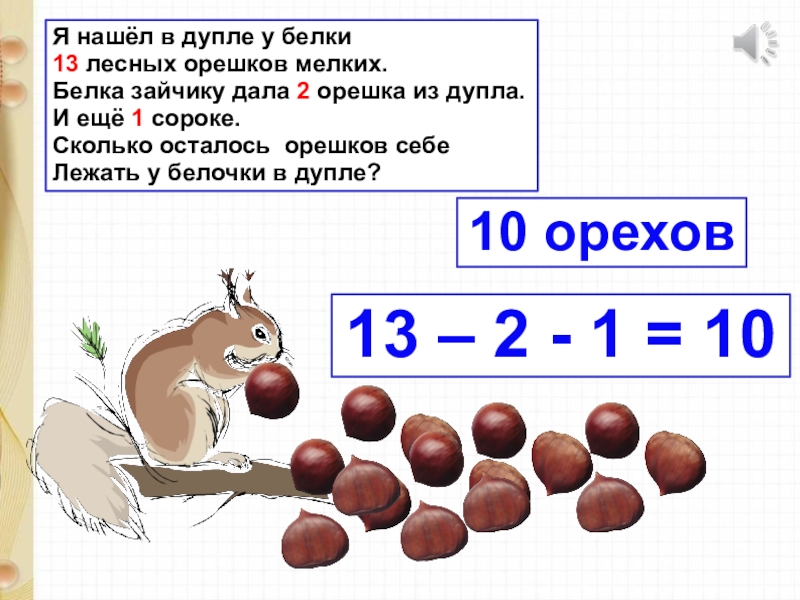 Белочка спрятала орешки по адресам нарисуй эти орешки на координатной сетке