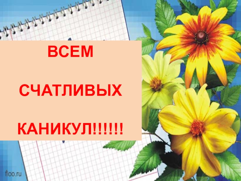 Хороших вам каникул картинки