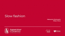 Slow fashion