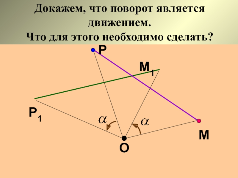 Поворот в геометрии презентация 9 класс