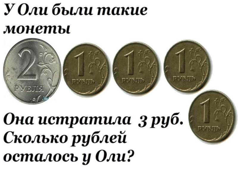5 16 в рублях. Картинка 16 рублей. Сколько было монет у. У Оли было 5 монет. Сколько рублей осталось.