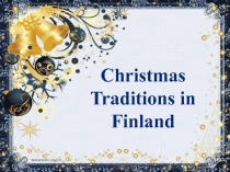 Christmas Traditions in Finland