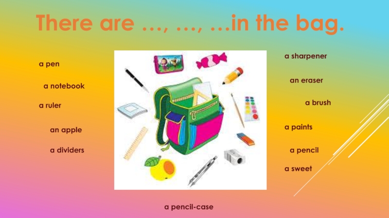 There is a pen in the lunch. The Rulers are in the Bag перевод. A book, a Pen, a Pencil Case занятие английским языком. There is a Pen in the Pencil Case. A Bag a Pen a Pencil.