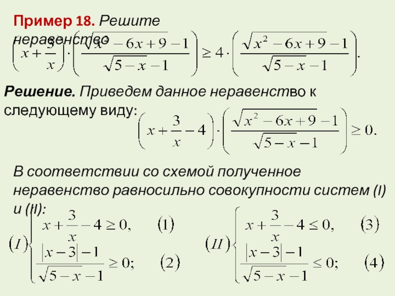 Укажите неравенство которое изображено на рисунке х2 9