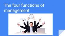 The four functions of management