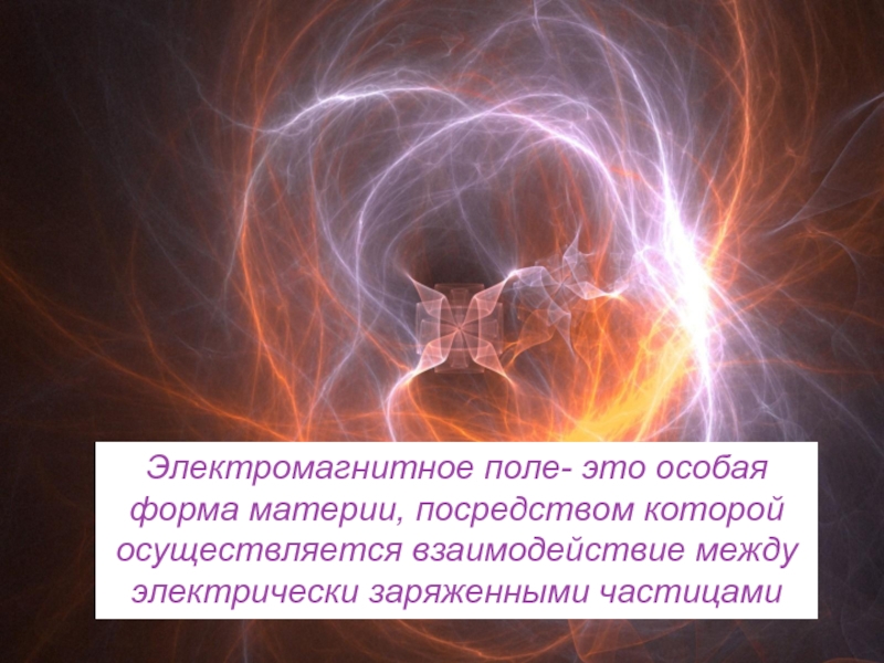 Электромагнитное поле. Презентация на тему электромагнитное поле. Электромагнитное поле это материя. Формы электромагнитного поля. Электромагнитный.