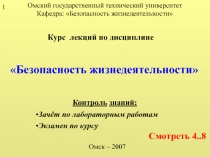 Безопасность жизнедеятельности 