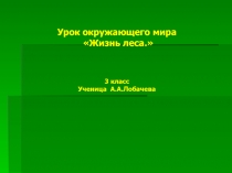 Презентация  к уроку окружающий мир 