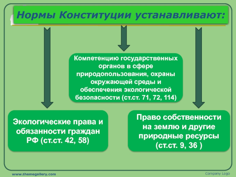 План экологические права и обязанности граждан рф