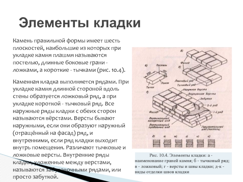 Плашмя. Камней правильной формы кладка. Камень для кладки как называется. Внутренние ряды камней, уложенные между верстами, называются:. Каменная кладка реферат.