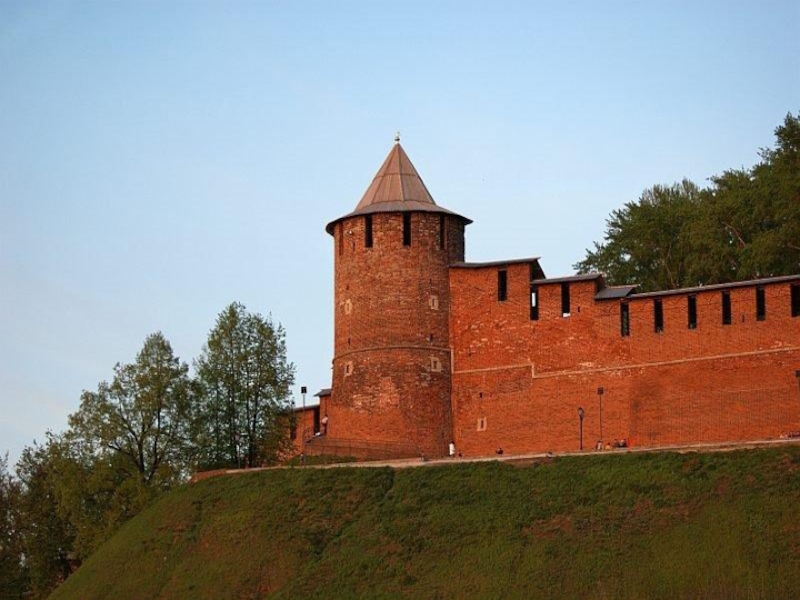 Башни нижегородского кремля фото