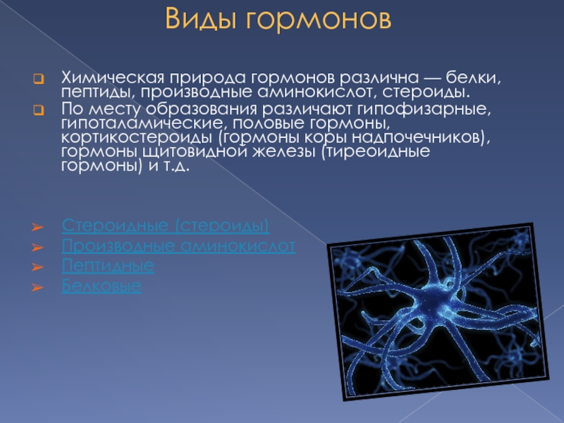 Презентация ферменты и гормоны