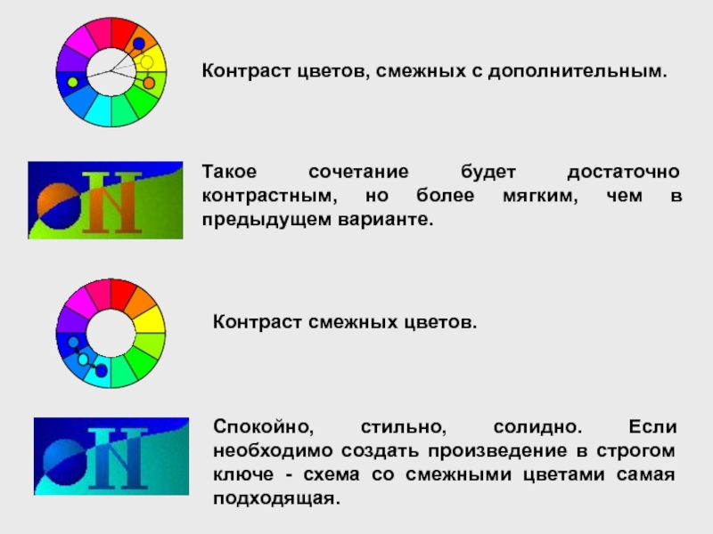 Контраст цветов. Контраст цвета. Контраст дополнительных цветов. Контрастные пары цветов. Виды цветовых контрастов.