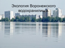 Экология Воронежского водохранилища