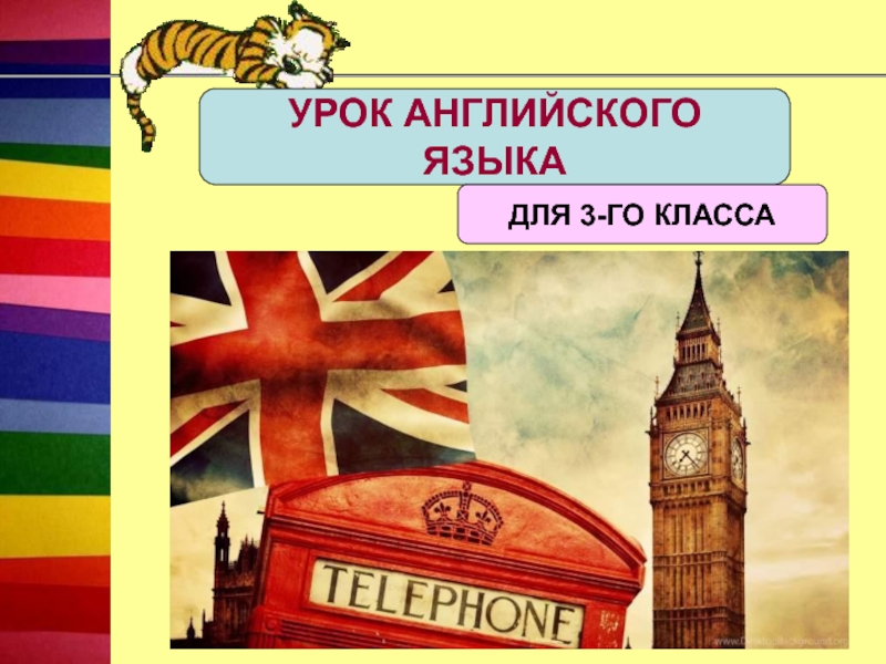 Singular and plural in English 3 класс