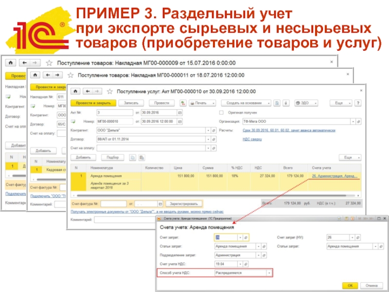 Раздельный учет. Раздельный учет при экспорте сырьевых товаров. Раздельный учет НДС при экспорте. НДС при экспорте сырьевые и несырьевые товары. Проводки по экспорту.