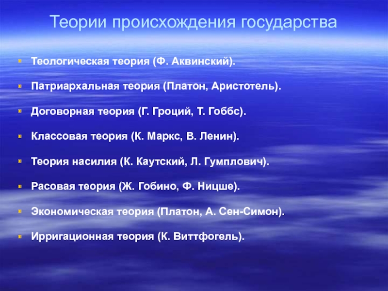 Платон теория происхождения. Макиавелли теория происхождения государства. Теологическая теория. Теологическая теория происхождения государства. Гроций теория происхождения государства.