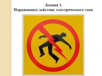 Лекция 1.
Поражающее действие электрического тока