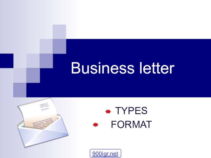 Business letter