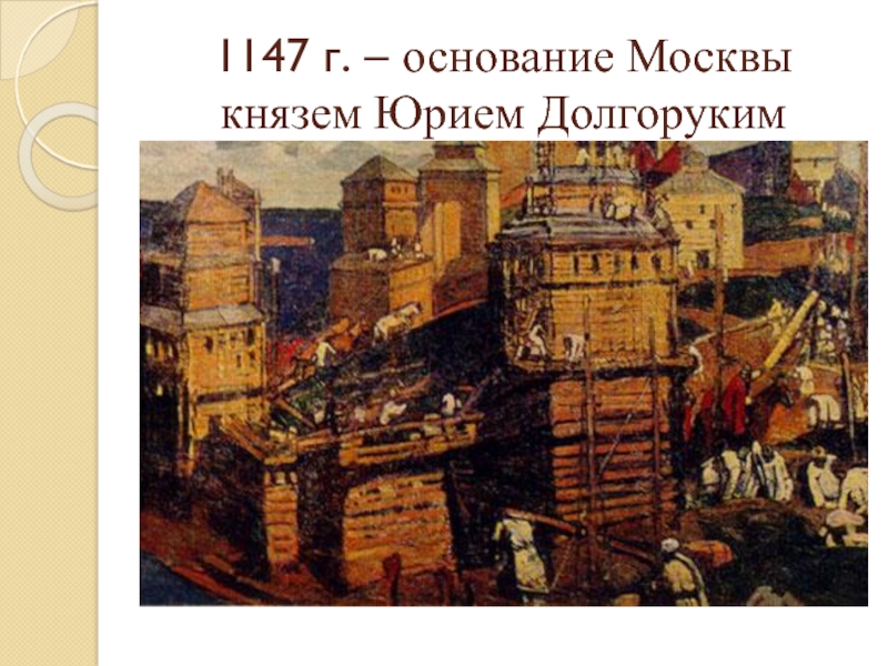 Какая была россия в 14 веке. Основание Москвы Юрием Долгоруким. Основание Москвы 1147. Москва была основана в 1147.
