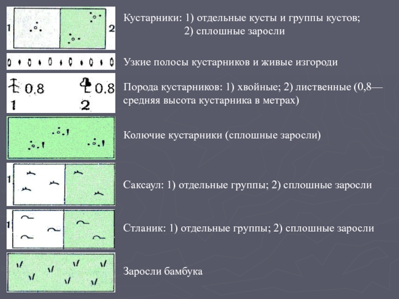 Топографические знаки картинки отдельные