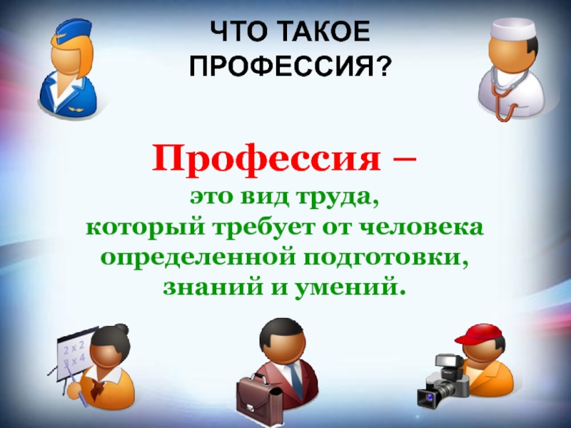 Что такое профессия презентация