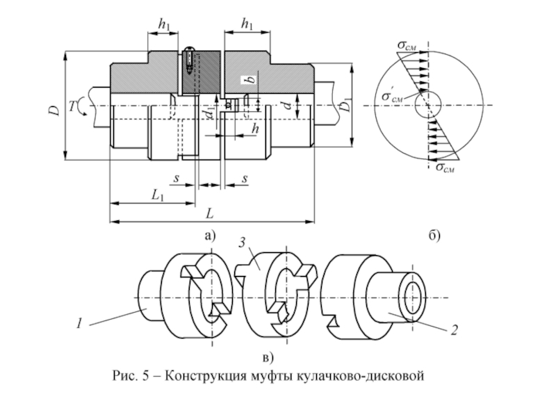 Монтажная схема муфты упм