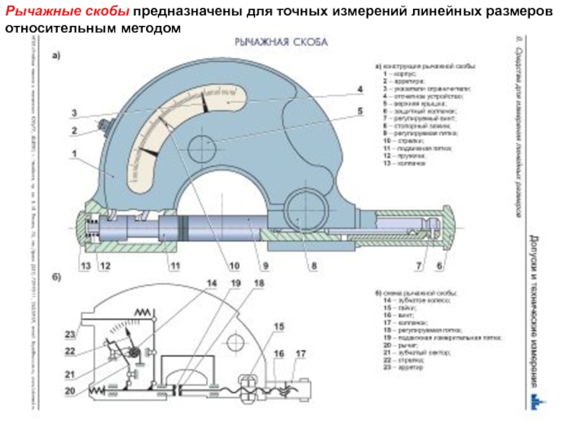 Индикаторная скоба чертеж