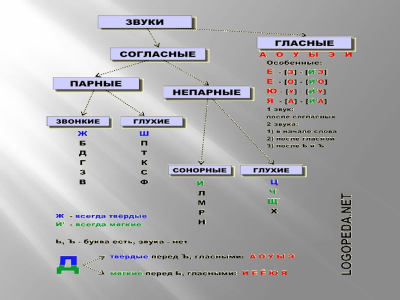 Презентация звуки речи