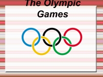 The Olympic Games