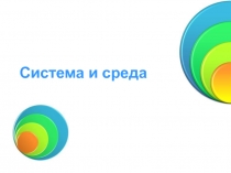 Система и среда