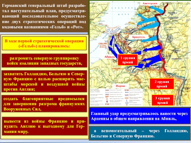 Немецкий стратегический план военных действий против польши