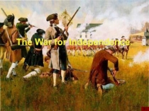 The War for Independence