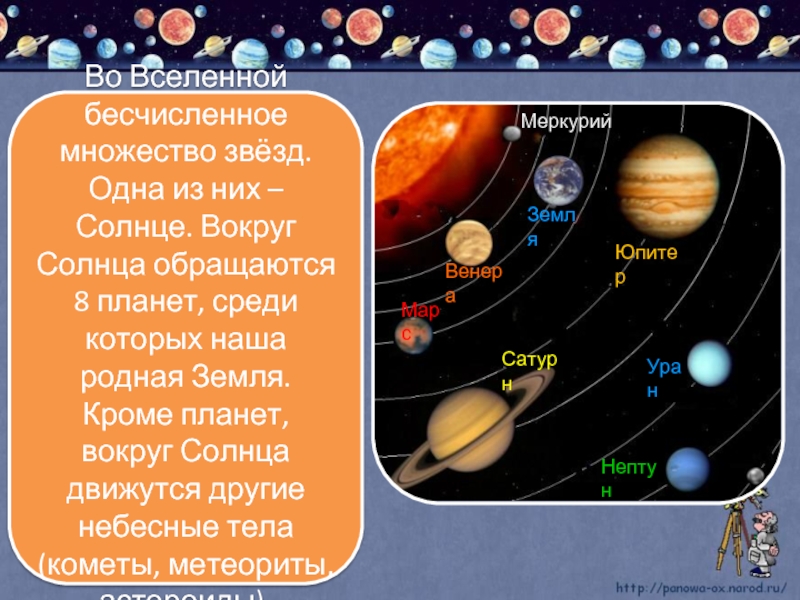 Астрономия проект 9 класс