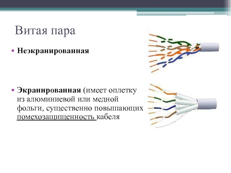 Витая пара рисунок