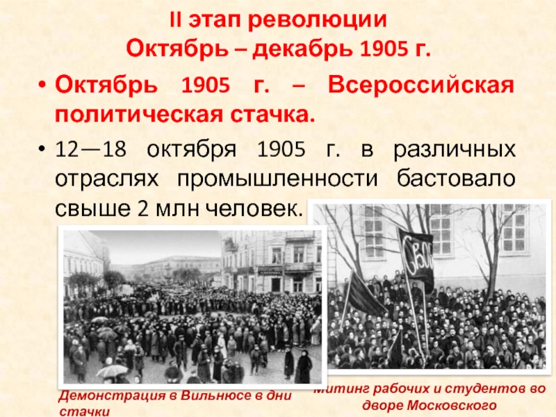 Революция 1905 презентация