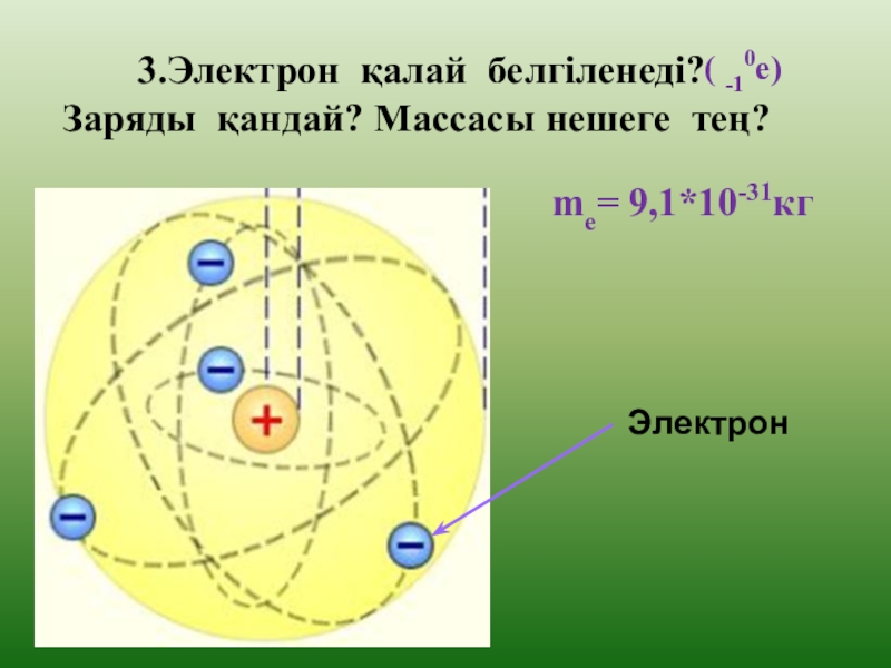 Электрон в 3. Е электрона. Электрон лугатлар. N қандай заряд. Углеродтын электрон саны.