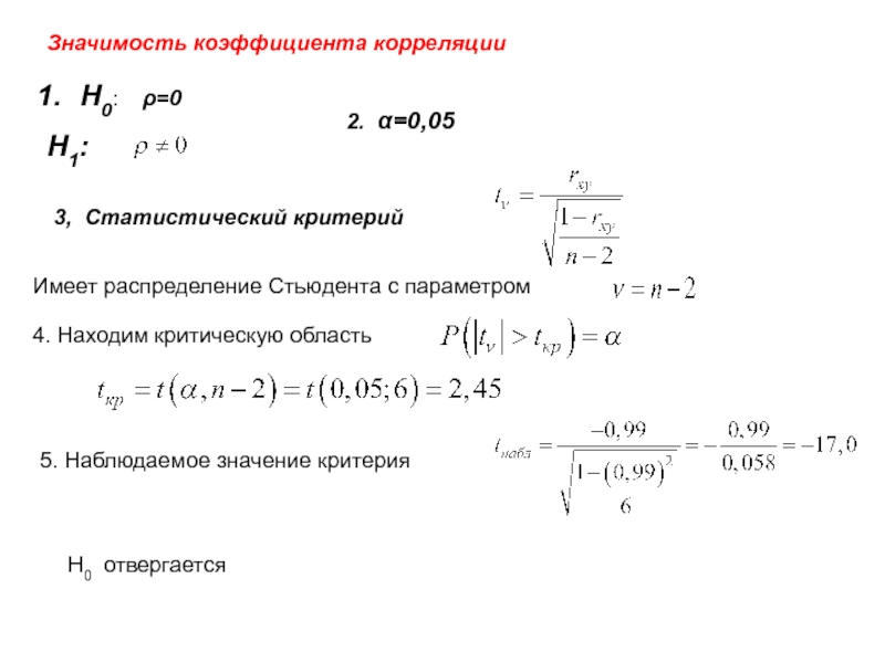 Значение коэффициента k. Наблюдаемое значение статистики. Значение коэффициента. Наблюдаемое значение статистики критерия. Коэффициент значимости.