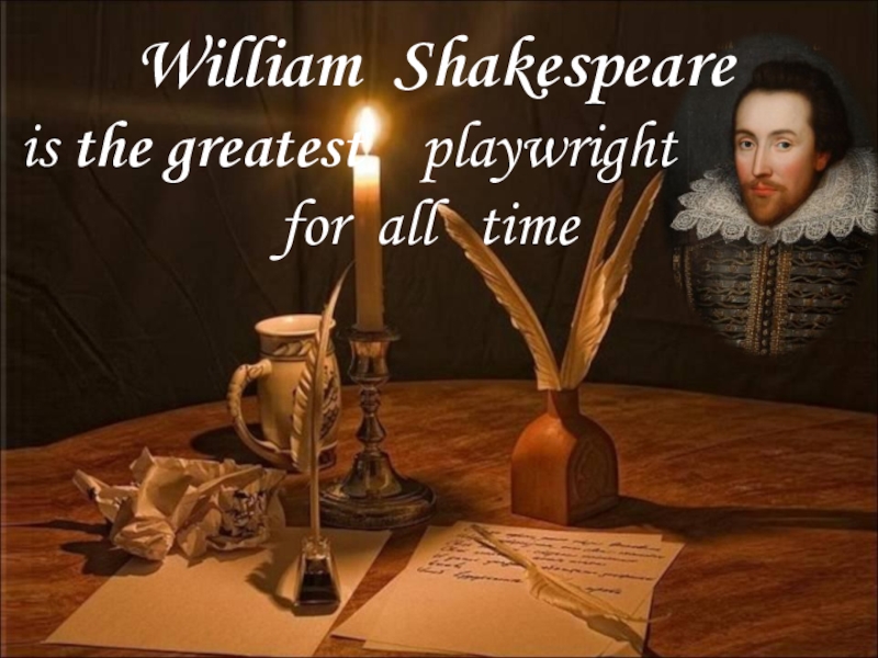 Презентация Wiliam Shakespeare