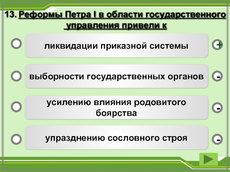 Какие реформы в сфере государственного управления провел петр 1 составьте схему