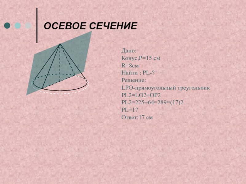 Дано конус. Осевое сечение прямоугольный треугольник. Осевое сечение конуса прямоугольный треугольник. Осевое сечение конуса прямоугольный. Сечение конуса прямоугольный треугольник.