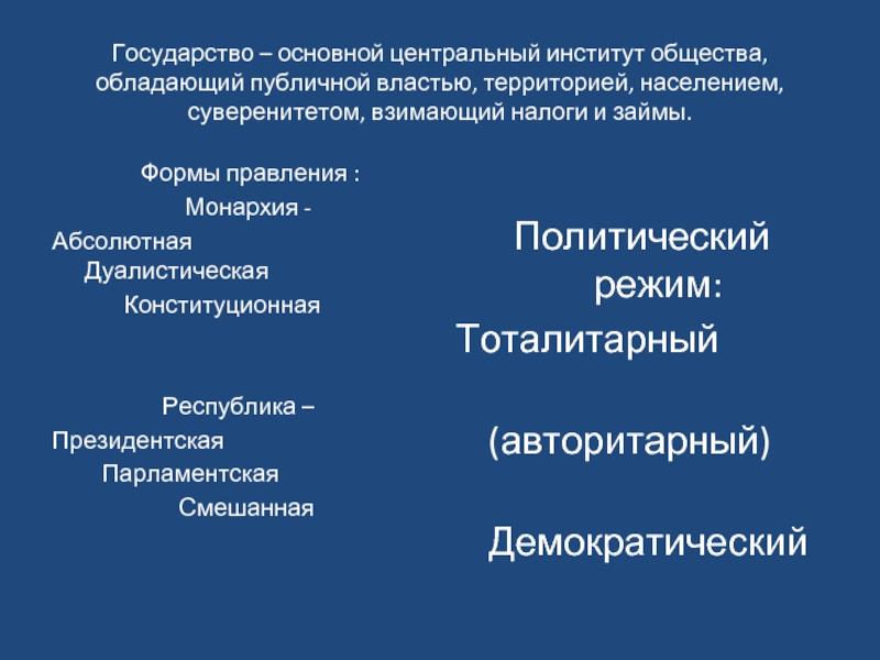 Идеальное государство презентация, доклад